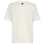 FENDI T-SHIRT IN PIQUÉ