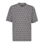 FENDI FF LABYRINTH COTTON T-SHIRT