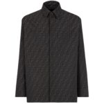 FENDI BLOUSON GO-TO JACKET IN FF CANVAS