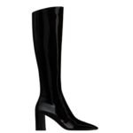 SAINT LAURENT LAUREN BOOTS IN PATENT LEATHER