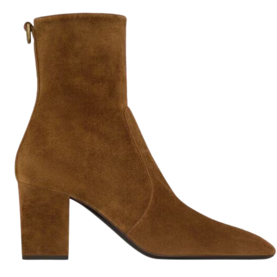 1 SAINT LAURENT BETTY BOOTIES IN SUEDE