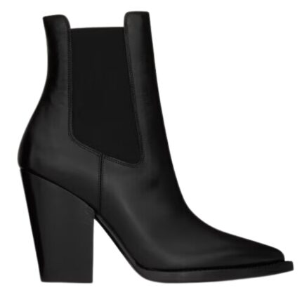 SAINT LAURENT THEO CHELSEA BOOTIES IN SMOOTH LEATHER