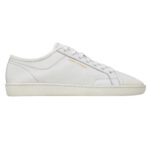 SAINT LAURENT GYM SNEAKERS IN SMOOTH LEATHER