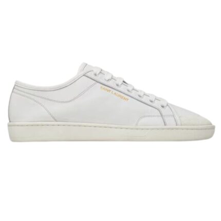 SAINT LAURENT GYM SNEAKERS IN SMOOTH LEATHER
