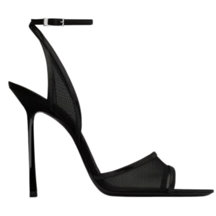 SAINT LAURENT MISSY SANDALS IN TULLE