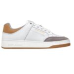 SAINT LAURENT SL/61 SNEAKERS IN SMOOTH LEATHER AND SUEDE