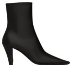 SAINT LAURENT JILL BOOTIES IN SMOOTH LEATHER