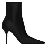 SAINT LAURENT ASHLEY BOOTIES IN SMOOTH LEATHER
