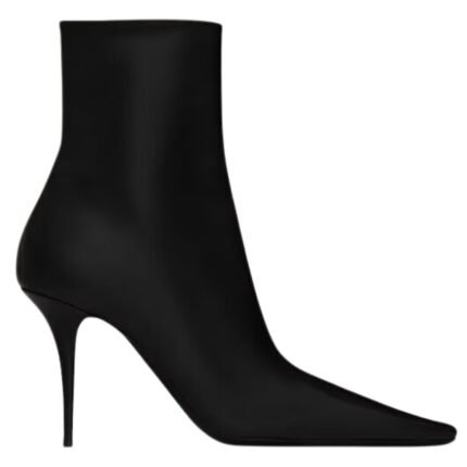 SAINT LAURENT ASHLEY BOOTIES IN SMOOTH LEATHER