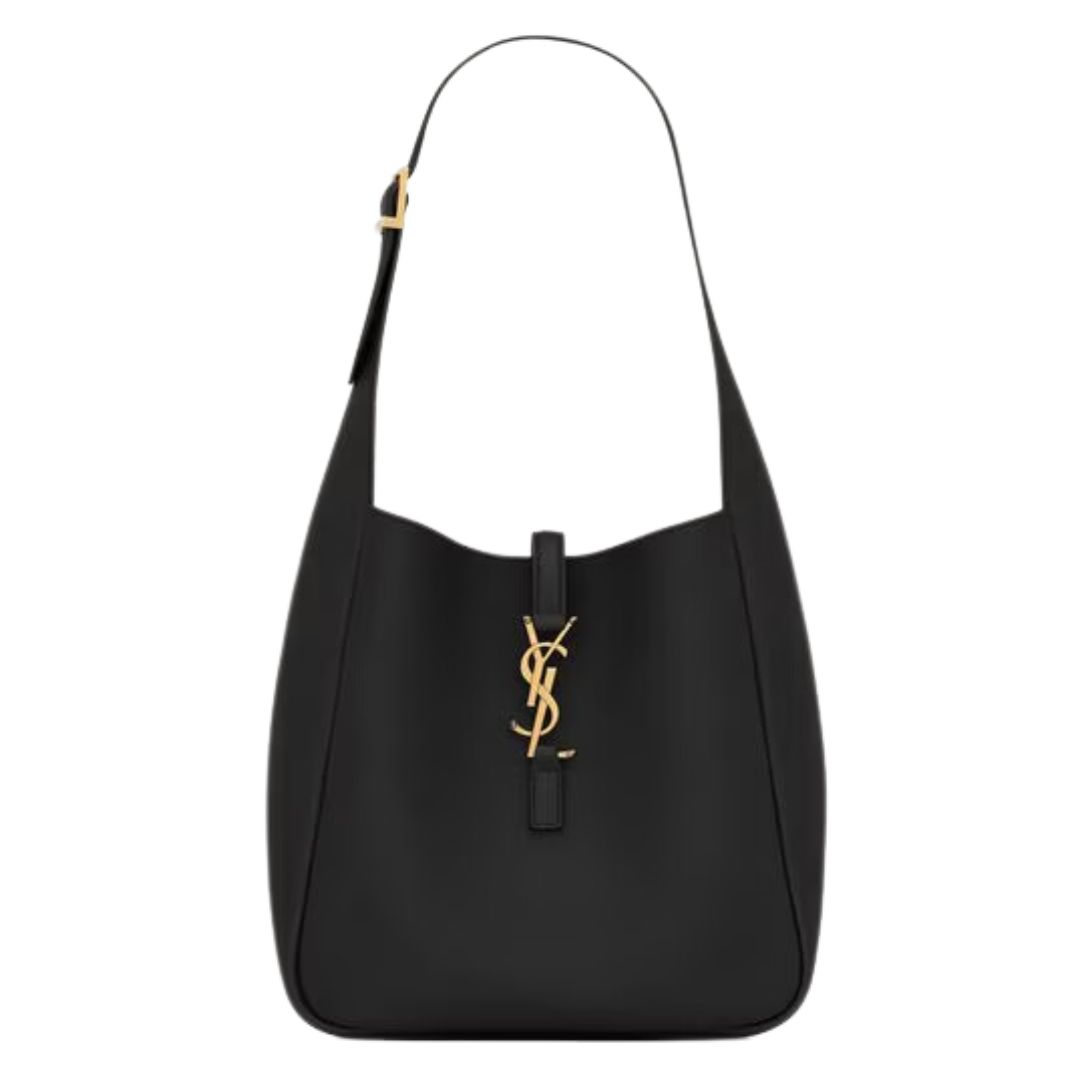 1 SAINT LAURENT LE 5 À 7 SUPPLE SMALL IN GRAINED LEATHER