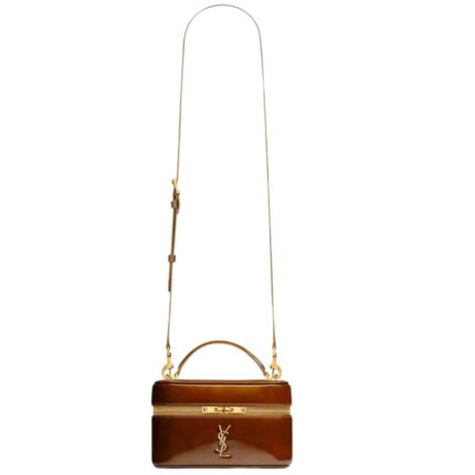 SAINT LAURENT GABY VANITY BAG IN PATENT LEATHER (Copy)