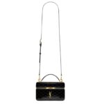 SAINT LAURENT GABY VANITY BAG IN PATENT LEATHER