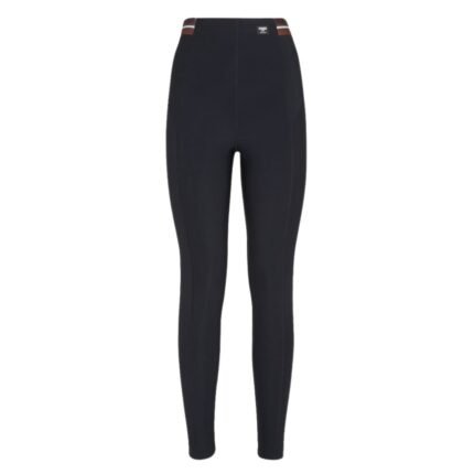 FENDI LEGGINGS BLACK LYCRA