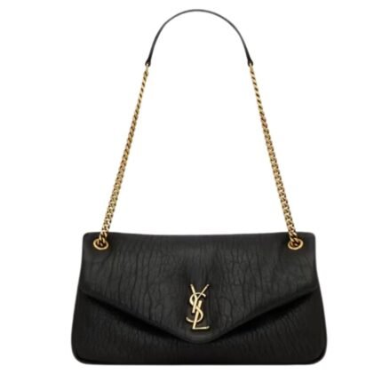 SAINT LAURENT CALYPSO MEDIUM IN GRAINED LAMBSKIN