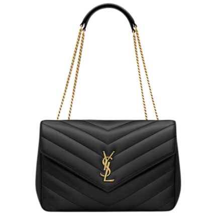 SAINT LAURENT LOULOU LARGE IN MATELASSÉ LAMBSKIN