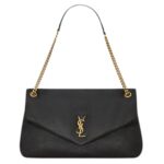 SAINT LAURENT CALYPSO LARGE IN GRAINED LAMBSKIN