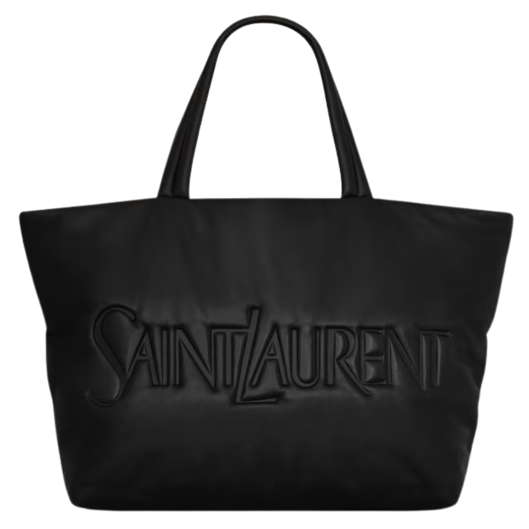 1 SAINT LAURENT TOTE IN NAPPA LAMBSKIN