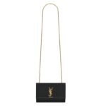 SAINT LAURENT KATE SMALL IN SHINY GRAINED LEATHER