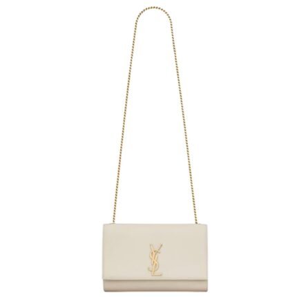 SAINT LAURENT KATE MEDIUM IN GRAIN DE POUDRE EMBOSSED LEATHER