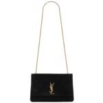SAINT LAURENT REVERSIBLE MEDIUM KATE IN SUEDE