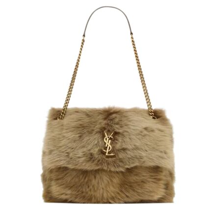 SAINT LAURENT NIKI LARGE IN SHEARLING