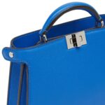 FENDI PEEKABOO ISEEU X-CROSS LEATHER BAG