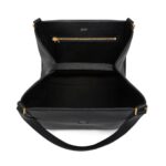 TOM FORD GRAIN LEATHER TARA MEDIUM TOTE BLACK