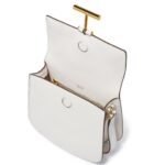 TOM FORD GRAIN LEATHER TARA MEDIUM CROSSBODY CHALK