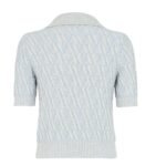 FENDI SWEATER FF WOOL AND CASHMERE POLO SHIRT