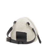FENDI ONIGIRI WHITE SHEEPSKIN BAG