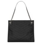 SAINT LAURENT NIKI SHOPPING IN VINTAGE LEATHER