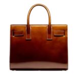 SAINT LAURENT SAC DE JOUR IN PATENT LEATHER NANO