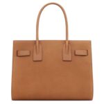 SAINT LAURENT SAC DE JOUR IN SUPPLE VEGETABLE LEATHER LARGE