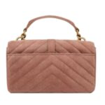 SAINT LAURENT COLLEGE MINI IN SUEDE