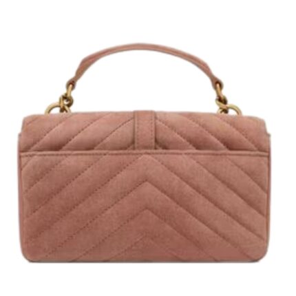SAINT LAURENT COLLEGE MINI IN SUEDE