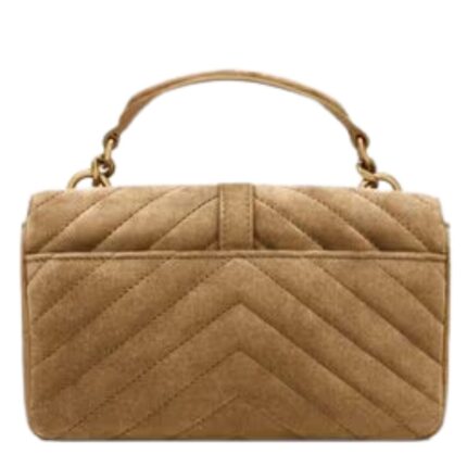SAINT LAURENT COLLEGE MINI IN SUEDE