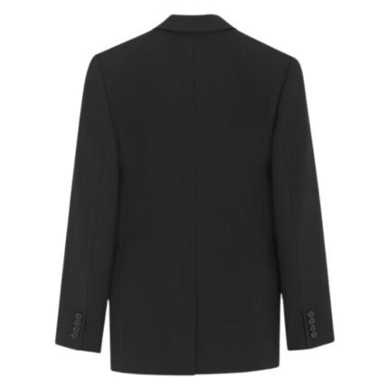 SAINT LAURENT JACKET IN WOOL GABARDINE