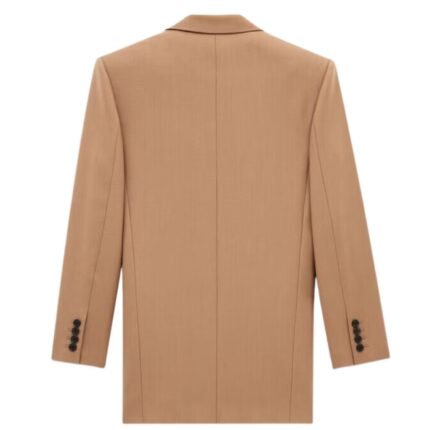 SAINT LAURENT JACKET IN WOOL GABARDINE