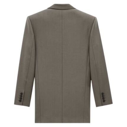 SAINT LAURENT JACKET IN WOOL GABARDINE