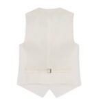 SAINT LAURENT VEST IN GRAIN DE POUDRE