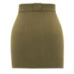 SAINT LAURENT MINI SKIRT IN KNIT