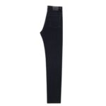 SAINT LAURENT STRAIGHT JEANS IN CARBON BLACK DENIM