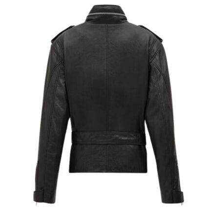 SAINT LAURENT SHORT JACKET IN LAMBSKIN