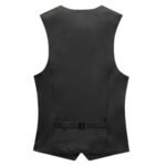 SAINT LAURENT VEST IN SHINY LAMBSKIN