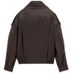 SAINT LAURENT BOMBER JACKET IN LAMBSKIN