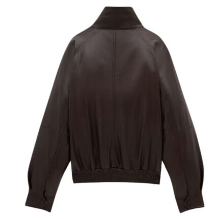 SAINT LAURENT BOMBER JACKET IN LAMBSKIN