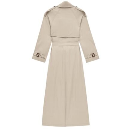 SAINT LAURENT TRENCH COAT IN COTTON TWILL