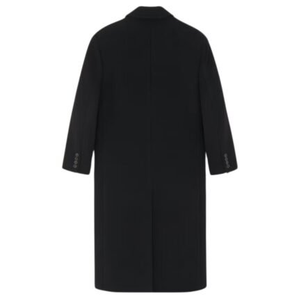 SAINT LAURENT LONG COAT IN WOOL