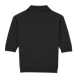 SAINT LAURENT POLO SHIRT CASSANDRE IN CASHMERE WOOL AND SILK