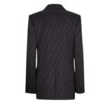 FENDI BLACK SILK JACKET
